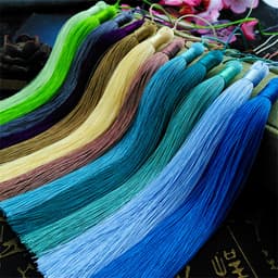 TUA RUA 15CM NHIỀU MÀU - Dây Treo May Mắn Phụ Kiện Cổ Phục Trung Hoa Trang Trí Tết 7