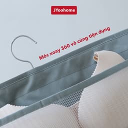 Túi Treo Đồ Lót JYoohome 2 Mặt 30 Ngăn Túi Đựng Tất Vớ Áo Lót 2 Dây Tiện Lợi Giỏ Túi Xách 5