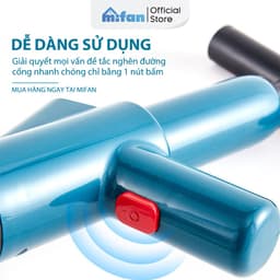 "Súng Thông Tắc Bồn Cầu & Chậu Rửa Mới MIFAN - Khí Nén AGT 8kg, Nhựa ABS Cao Cấp" 5