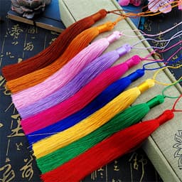 TUA RUA 15CM NHIỀU MÀU - Dây Treo May Mắn Phụ Kiện Cổ Phục Trung Hoa Trang Trí Tết 2