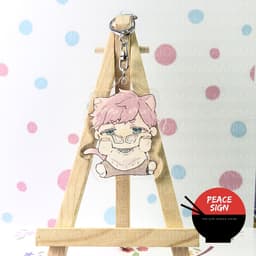 (Mua 1 tặng 1)Móc khóa TOKYO REVENGERS ver TAI MÈO LÙN Kịch Trường Của Takemichi anime chibi mica trong acrylic xinh xắn 5