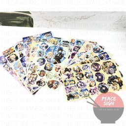 Ảnh dán GENSHIN IMPACT game sticker anime chibi trang trí xinh xắn 1