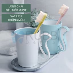 Bàn chải đánh răng siêu mềm sợi lông siêu nhỏ cho người niềng răng 2