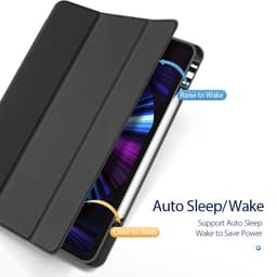 [Chính Hiệu DUX DUCIS] Bao Da iPad PRO 12.9" 2020/ M1 2021/ M2 2022 OSOM Series Khay Dẻo Da PU Trơn Có Khay Bút 5