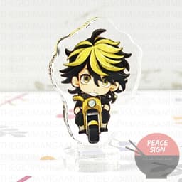 (mua 1 tặng 1) (3CM) Mô hình Standee TOKYO REVENGERS KỊCH TRƯỜNG CỦA TAKEMICHI ver LÁI MOTO anime chibi mica arcylic 8
