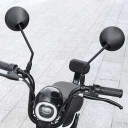 Gương xe đạp thể thao cổ dài, Gương cầu lồi xe đạp BẢN 8CM TO quay 360 độ linh hoạt, tiện lợi GX02 3