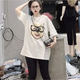 Đồ Bộ Nữ Bigsize LIMO Quần Dài Borip Ôm Form Đẹp Dễ Thương Đồ Mặc Nhà Thun Cotton Thể Thao DB79 2