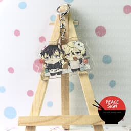 (Mua 1 tặng 1)Móc khóa TOKYO REVENGERS ver TAI MÈO LÙN Kịch Trường Của Takemichi anime chibi mica trong acrylic xinh xắn 4