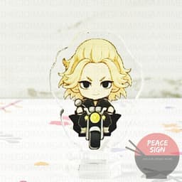 (mua 1 tặng 1) (3CM) Mô hình Standee TOKYO REVENGERS KỊCH TRƯỜNG CỦA TAKEMICHI ver LÁI MOTO anime chibi mica arcylic 5