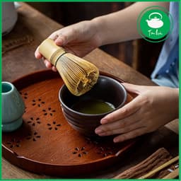 Chổi đánh Matcha Chasen cao cấp bằng tre 2