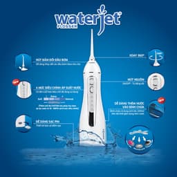 Máy Tăm Nước Waterjet Flosser Cordless Maxi, Không Dây, Dùng Được Cho Người Niềng Răng, Bảo Hành 12 Tháng 8