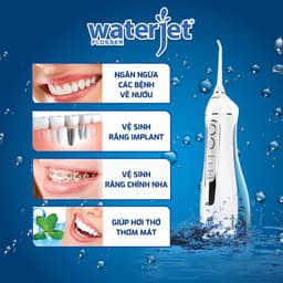 Máy Tăm Nước Waterjet Flosser Cordless Maxi, Không Dây, Dùng Được Cho Người Niềng Răng, Bảo Hành 12 Tháng 6