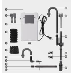 Lọc Treo XBL-300, XBL-400 Hãng SunSun Sử Dụng Cho Bể Cá Từ 30-50cm 4