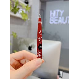 Nhíp hoa dụng cụ kẹp lông mi, lông mày bằng thép cao cấp ưu Việt chuyên dụng cho makeup Hity Beauty 6