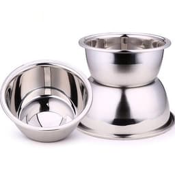 Thau Inox Đủ Size Loại Dày Bóng Đẹp Rửa Rau Củ,Trộn Salad,Ướp Thịt Tiện Lợi Đủ Size 7