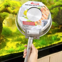Chảo Inox 304 3 Đáy - Chảo đáy từ inox TICOOK dùng mọi loại bếp 3