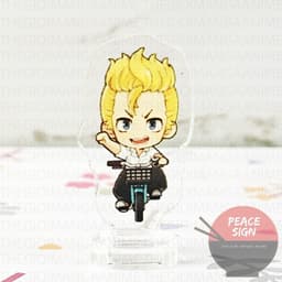 (mua 1 tặng 1) (3CM) Mô hình Standee TOKYO REVENGERS KỊCH TRƯỜNG CỦA TAKEMICHI ver LÁI MOTO anime chibi mica arcylic 9