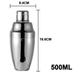 Standar Shaker Classic American - Dụng cụ Bartender - Chất liệu inox 304 - Dung tích 500ml 7