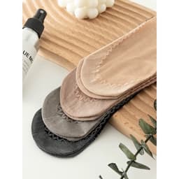 Set 5 Đôi Tất Da Chân Cổ Ngắn Nữ Chống Trượt, vớ Nữ Phong Cách Hàn Quốc Co Giãn 4 Chiều 169 2