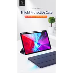 [Chính Hiệu DUX DUCIS] Bao Da iPad PRO 12.9" 2020/ M1 2021/ M2 2022 OSOM Series Khay Dẻo Da PU Trơn Có Khay Bút 2