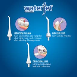 Máy Tăm Nước Waterjet Flosser Cordless Maxi, Không Dây, Dùng Được Cho Người Niềng Răng, Bảo Hành 12 Tháng 7