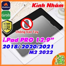 [Nhám Chống Vân Tay] Kính CL iPad Pro 12.9" 2018/2020/M1 2021/ M2 2022 Cường Lực Matte Mờ Chống Chói 1
