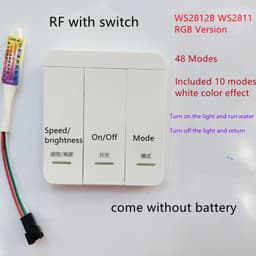 SP004E ĐIỀU KHIỂN LED FULL MÀU ARGB WS2812B WS2811 VỚI DÂY KÍCH HOẠT HIỆU ỨNG NƯỚC CHẢY CẦU VỒNG 5