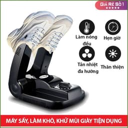 Máy Sấy Giày, Máy Làm Khô Giày Khử Mùi Hôi Diệt Khuẩn 2 Cầu Cao Cấp - Bảo Hành 12 Tháng 3