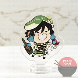 (mua 1 tặng 1) ( 3cm ) Mô hình Standee GENSHIN IMPACT ver CHIBI ĂN game anime chibi mica trong arcylic trưng bày 9