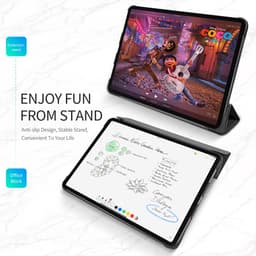 [Chính Hãng DUX DUCIS] Bao Da iPad AIR 4 2020/ AIR 5 2022 10.9" DOMO Series Khay Cứng Vải Jean 3