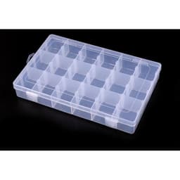 Hộp đựng phụ kiện, đồ  trang sức, kẹp tâm chia ngăn có thể tháo lắp đa năng - Hity Beauty 4