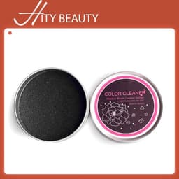 Hộp vệ sinh cọ khô, phủi cọ bằng thiếc chắc chắn  - Hity Beauty 1