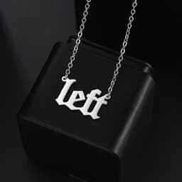 Dây chuyền Left Tả Hàng cheap moment Gia tộc TF phụ kiện vòng cổ idol thần tượng hoa ngữ 4
