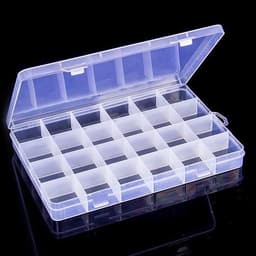 Hộp đựng phụ kiện, đồ  trang sức, kẹp tâm chia ngăn có thể tháo lắp đa năng - Hity Beauty 6