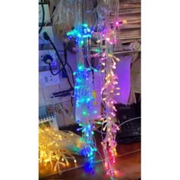 Đèn Nháy Mành Rủ 6M, 8M, 12M rủ 60cm IP65 nháy nhiều chế độ [Có thể mắc nối tiếp] 9