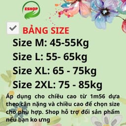 Đồ Bộ Nữ Bigsize ESHOP DB338 Áo Tay Ngắn Phối Quần Sọc Ống Rộng Suông, Set Mặc Nhà Đi Chơi Thoải Mái 9
