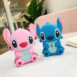 [Mới 2025] Túi xách đeo chéo silicon hình Chuột túi Stitch thời trang dễ thương đựng bao lì xì 5