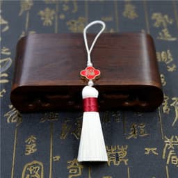 (Combo 5/10) TUA RUA CHỮ PHƯỚC CHỈ ĐỎ MINI - Dây Treo Đồng Tâm May Mắn Trang Trí Tết Cổ Trang Nhiều Màu Sắc 7