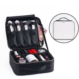 [Full màu] Cóp vải, da cao cấp, ngăn chứa đa năng linh hoạt,Makeup cá nhân khóa kéo chuyên nghiệp - Hity Beauty 4