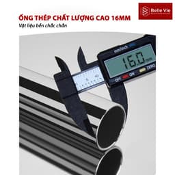 Tủ Treo Quần Áo Bằng Kim Loại TIEM Kệ, Tủ Treo Quần Áo Láp Ráp Tiện Lợi Thông Minh Dễ Dàng TQAS 2