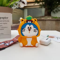 [Mới] Túi xách đeo chéo silicon hình đô rê mon doraemon thời trang dễ thương 2