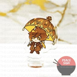 (mua 1 tặng 1) (3cm) Mô hình standee GENSHIN IMPACT ver Ô QUÝ TỘC game chibi acrylic anime mica tượng trưng bày 4