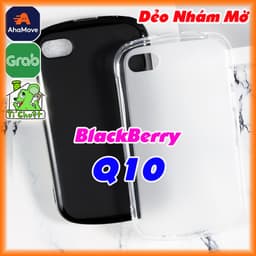 [Ảnh Thật] Ốp Lưng BlackBerry Q10 Silicon Dẻo Nhám Mờ 1