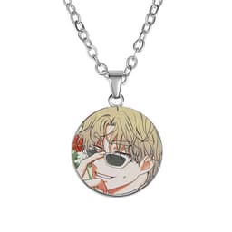 Vòng cổ in hình nhân vật LOW TIDE IN TWILIGHT Đêm bên làn nước BL manhua anime chibi xinh xắn phụ kiện trang sức 3