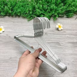 Móc Quần Áo Sơ Sinh 10 Chiếc - Móc Nhôm Phơi Đồ Trẻ Em Chất Lượng Cao 5