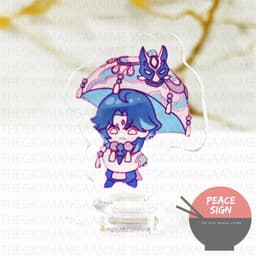 (mua 1 tặng 1) (3cm) Mô hình standee GENSHIN IMPACT ver Ô QUÝ TỘC game chibi acrylic anime mica tượng trưng bày 5