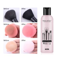 Nước vệ sinh bông mút, giặt rửa cọ trang điểm Miss Rose siêu sạch dễ sử dụng - Hity Beauty 5