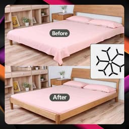 Kẹp ga giường drap 6 chiều chắc chắn chống xê dịch cố định và giữ phẳng 7