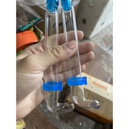 Combo 5 cái Cóng nước thủy tinh tàu cho chim chào mào, chích choè, vành khuyên có hộp 4