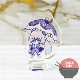 (mua 1 tặng 1) (3cm) Mô hình standee GENSHIN IMPACT ver Ô QUÝ TỘC game chibi acrylic anime mica tượng trưng bày 3